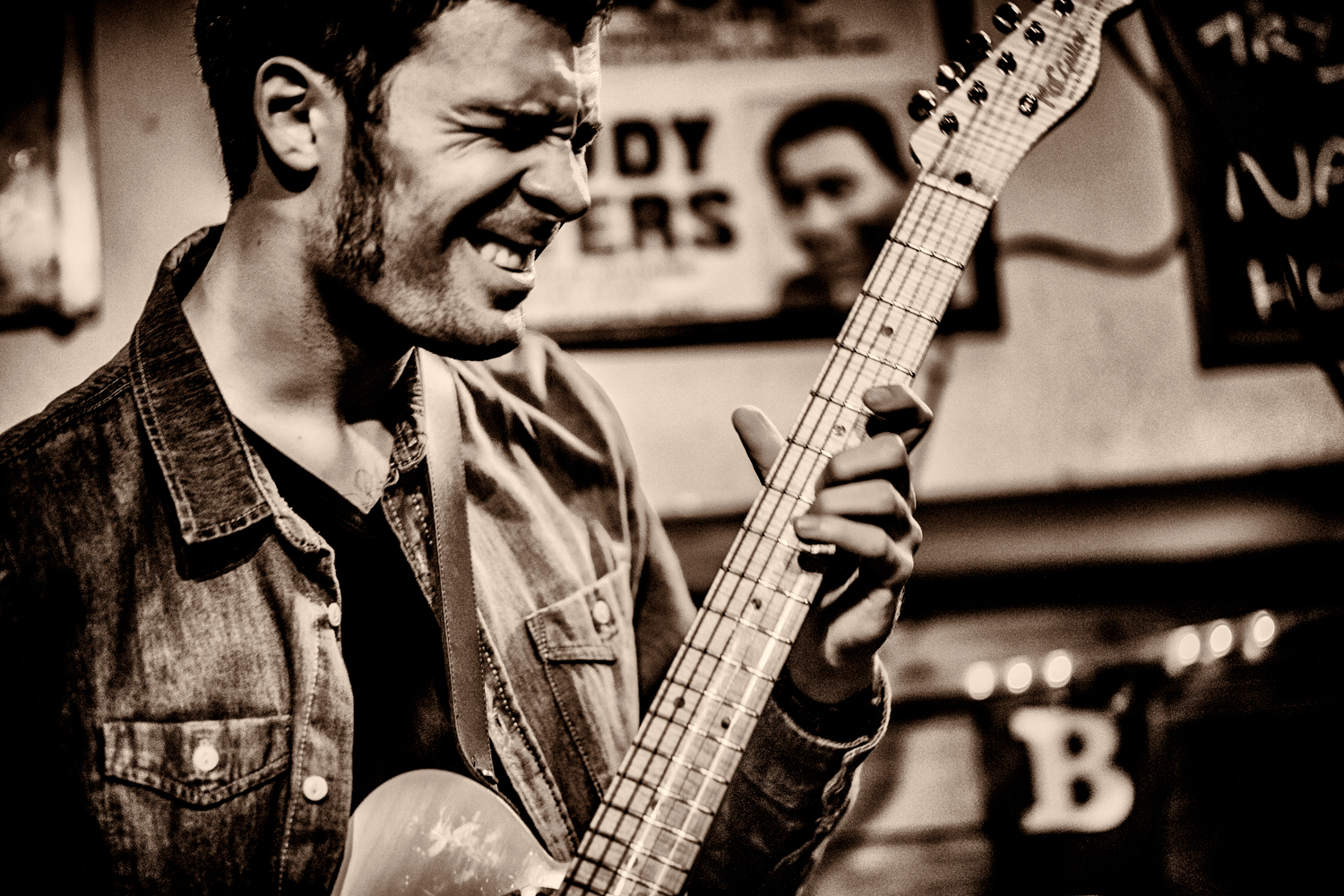 Davide Mazzantini with Ain't Nothin But Blues jam